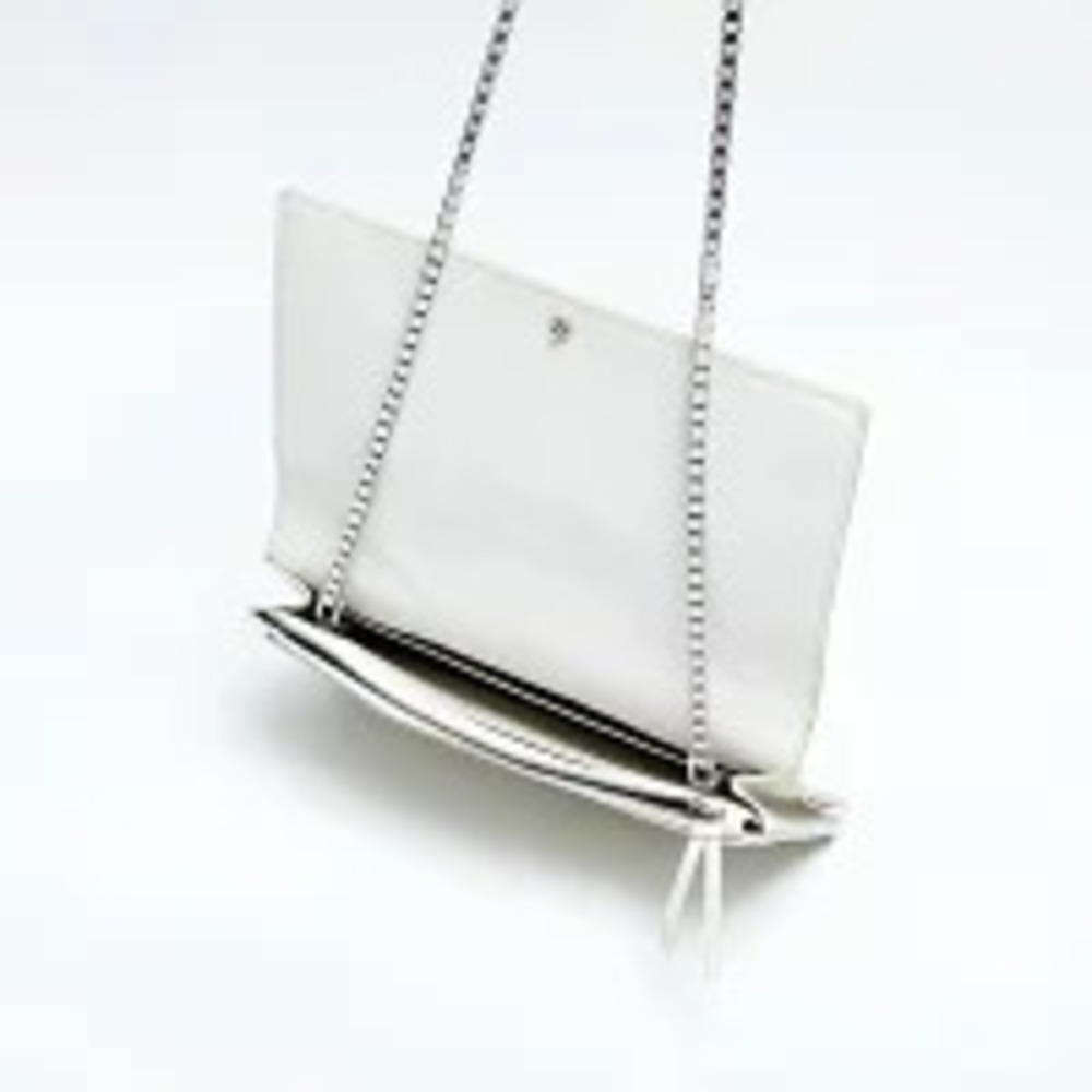 Balenciaga Wallet Chain City Shoulder Bag Ivory White - Picture 11 of 12